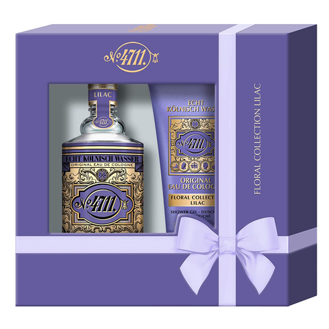 4711 Lilac by Maurer & Wirtz 100ml EDC 2 Piece Gift Set