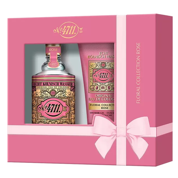 4711 Rose by Maurer & Wirtz 100ml EDC 2 Piece Gift Set