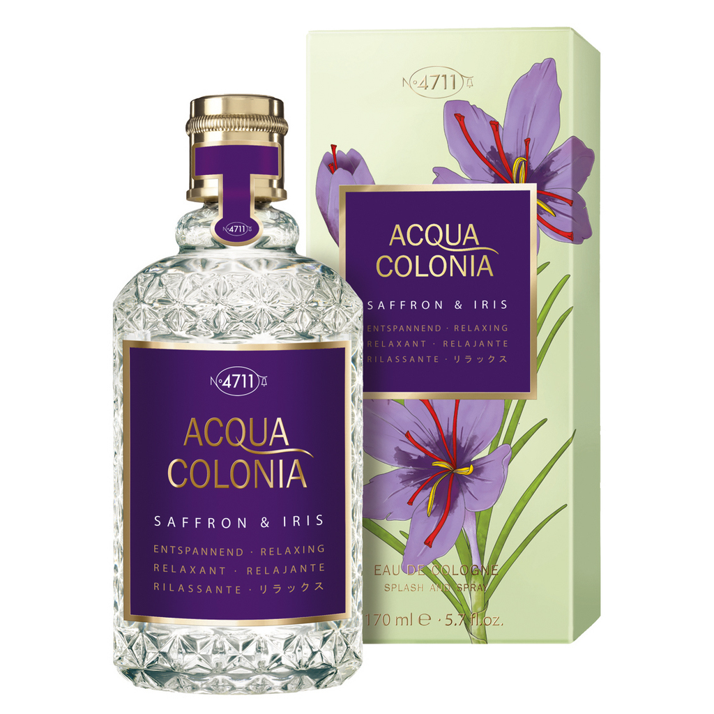 4711 Acqua Colonia Saffron Iris 170ml EDC Perfume NZ