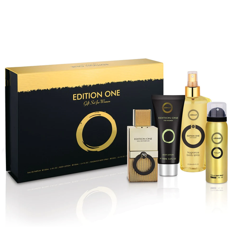 Edition One by Armaf 100ml EDP 4 Piece Gift Set