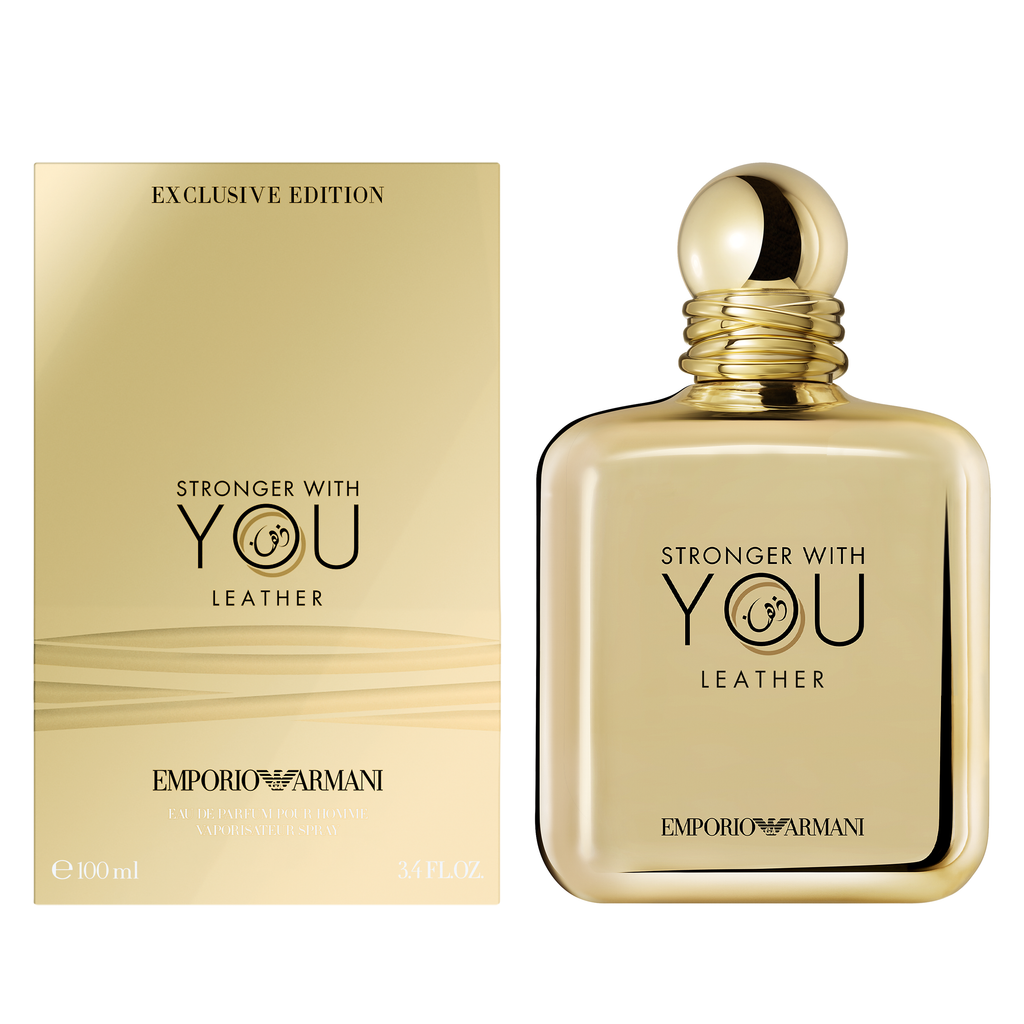 Stronger With You Leather by Giorgio Armani 100ml EDP — Perfume NZ