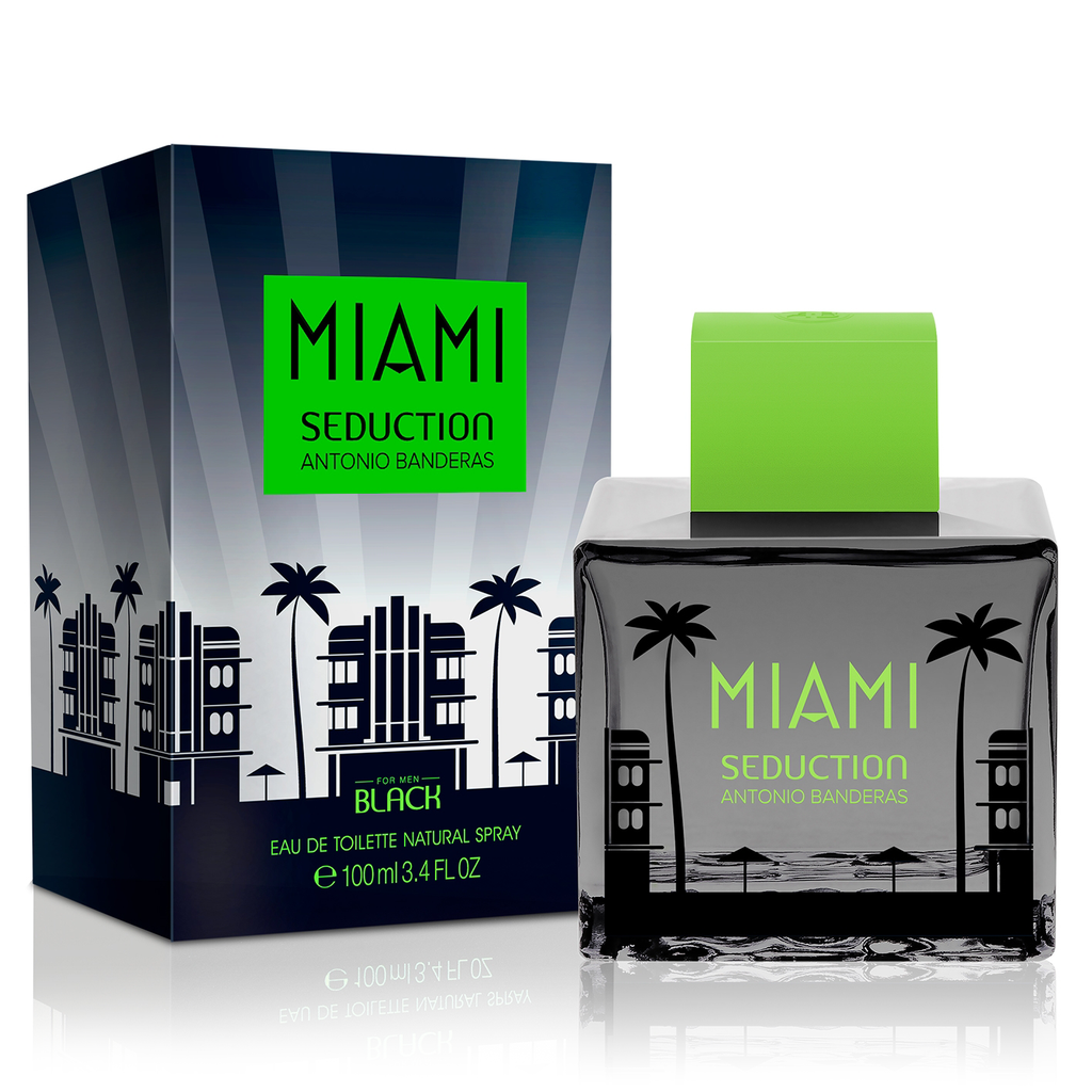 Miami Seduction Black by Antonio Banderas 100ml EDT Perfume NZ