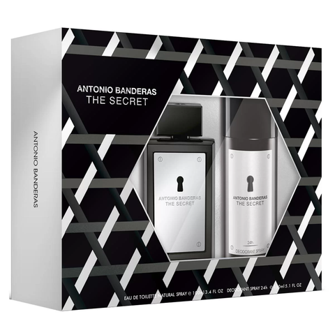 The Secret by Antonio Banderas 100ml EDT 2 Piece Gift Set