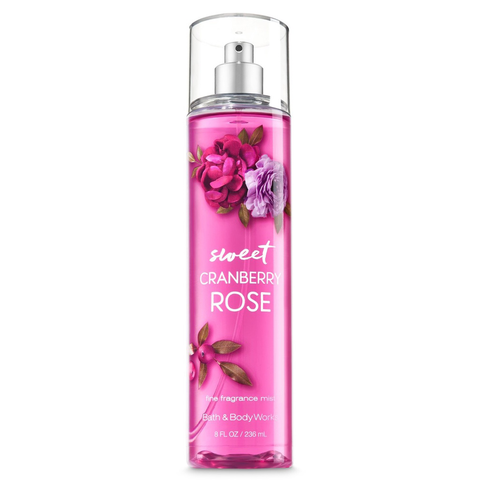 Sweet Cranberry Rose by Bath & Body Works 236ml Fragrance Mist