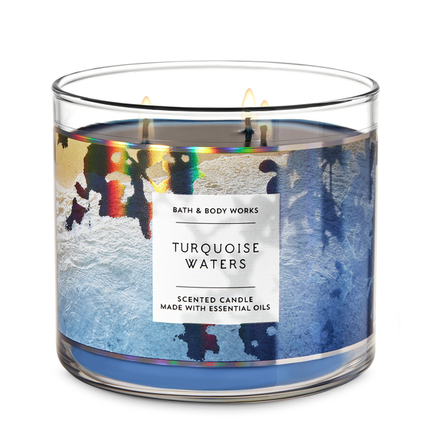 Turquoise Waters by Bath & Body Works 3-Wick Scented Candle