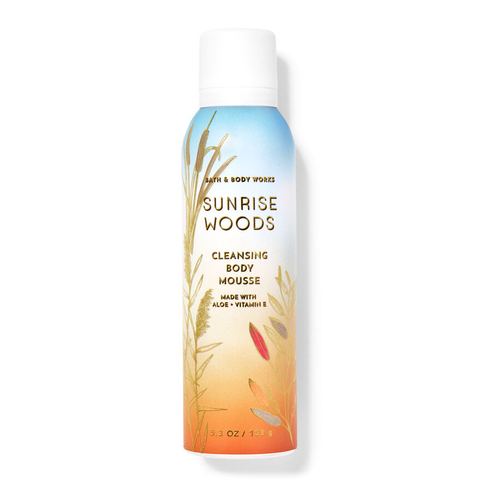 Sunrise Woods by Bath & Body Works Cleansing Body Mousse