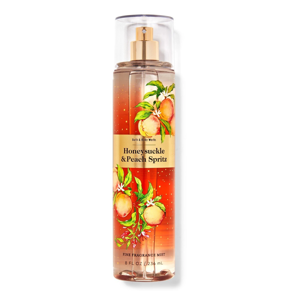 Honeysuckle & Peach Spritz by Bath & Body Works 236ml Fragrance Mist