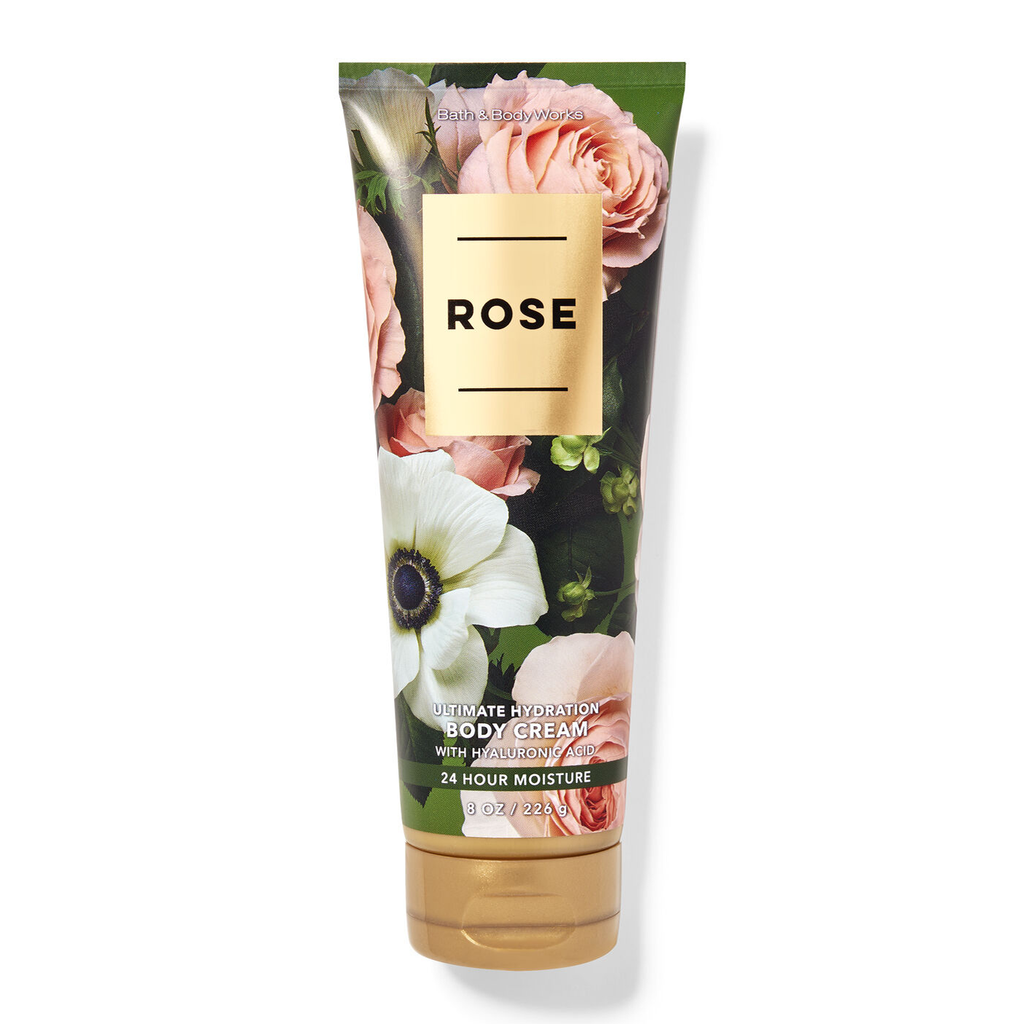 Rose by Bath & Body Works 226g Ultimate Hydration Body Cream Perfume NZ