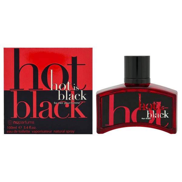 Black Is Black Hot by Nu Parfums 100ml EDT