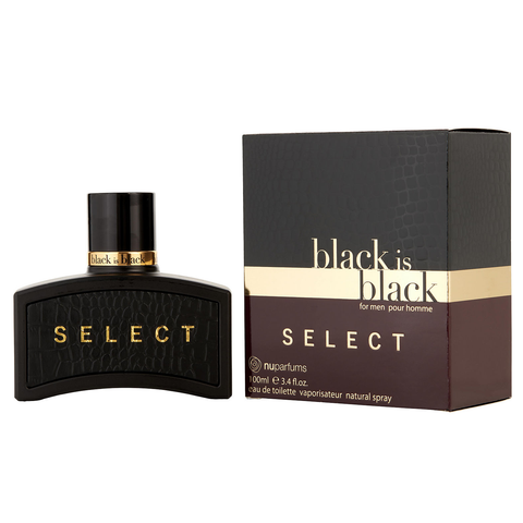 Black Is Black Select by Nu Parfums 100ml EDT