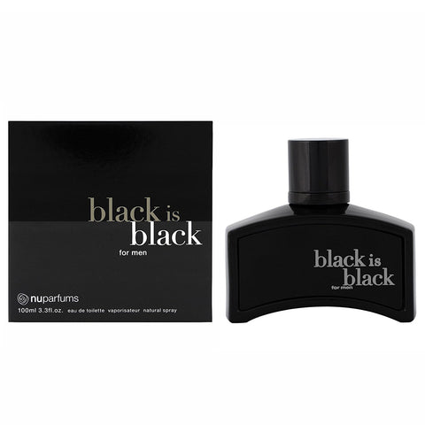 Black Is Black by Nu Parfums 100ml EDT for Men