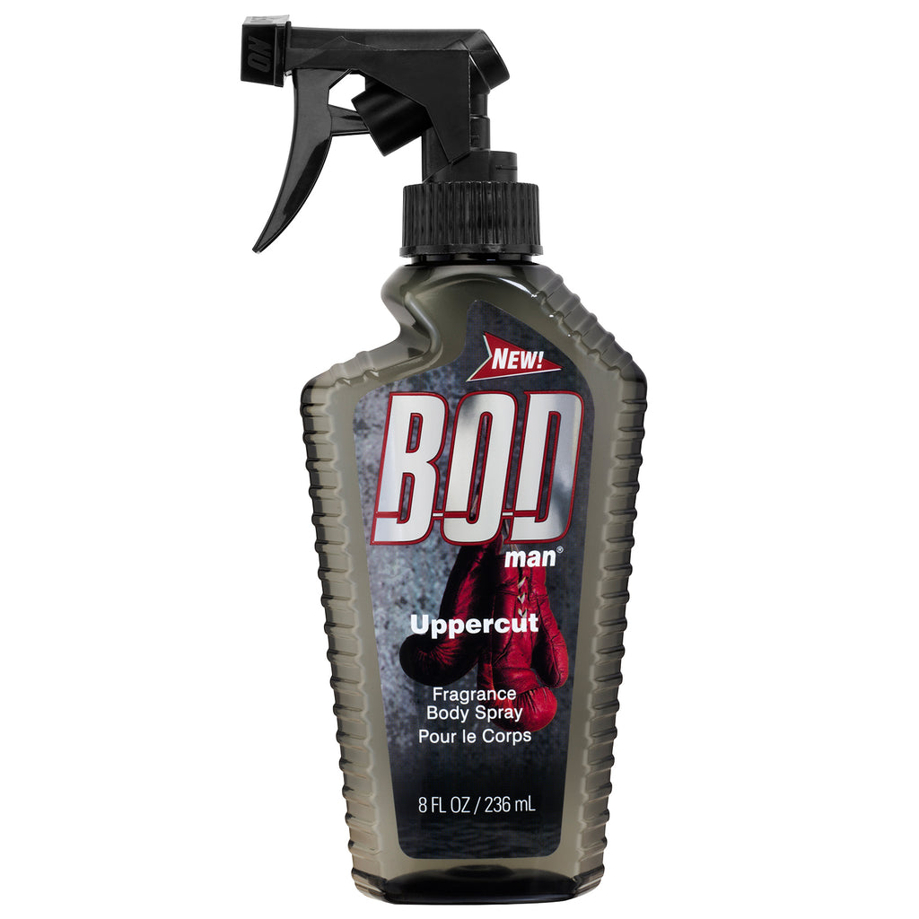 Bod Man Uppercut 236ml Fragrance Body Spray Perfume NZ