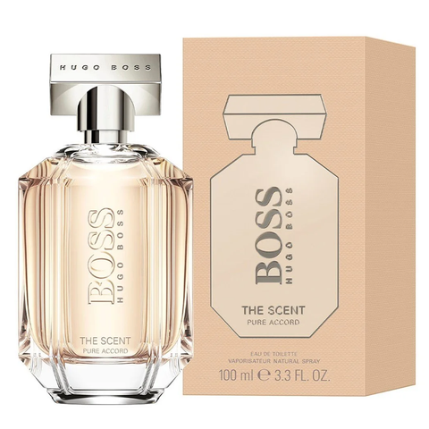 Boss The Scent Pure Accord by Hugo Boss 100ml EDT for Women