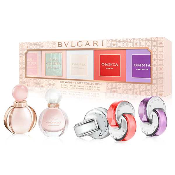 Bvlgari Women's Gift Collection 5 Piece Gift Set Perfume NZ