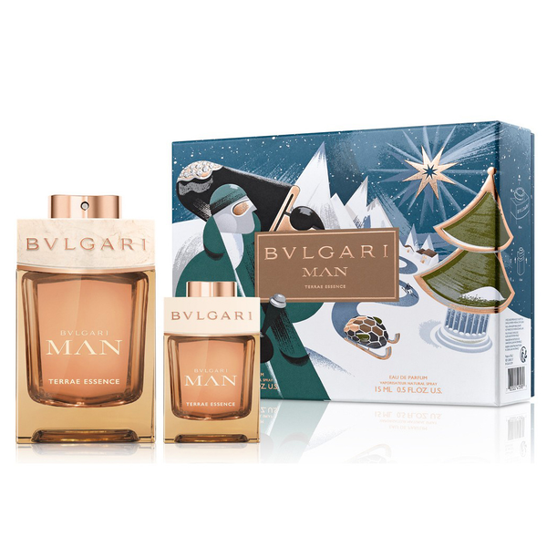 Bvlgari Man Terrae Essence 100ml EDP 2 Piece Gift Set