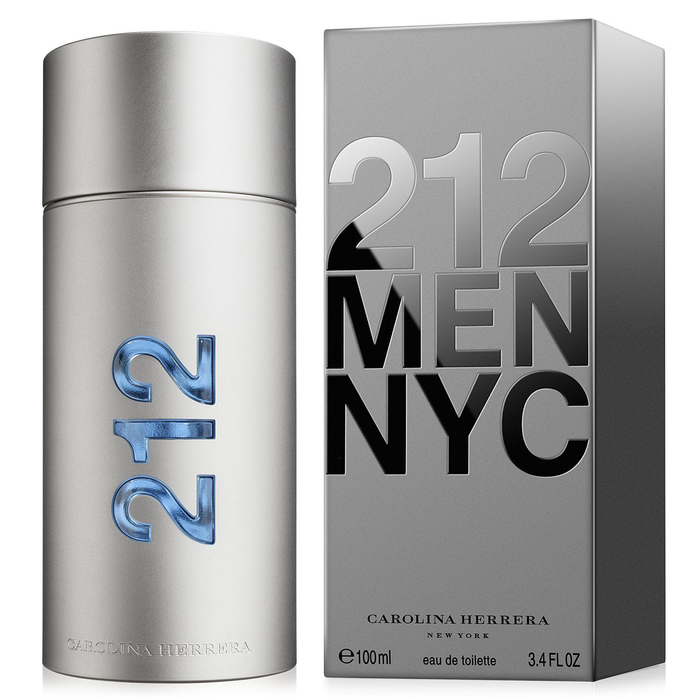 212 MEN NYC By CAROLINA HERRERA EDT 100ml Perfume NZ