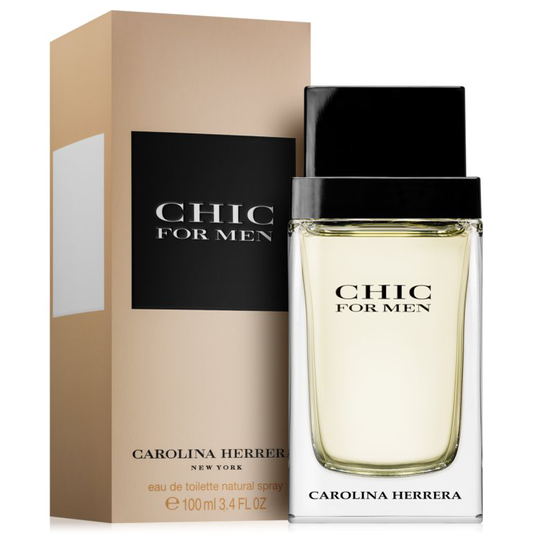 Chic by Carolina Herrera 100ml EDT for Men Perfume NZ
