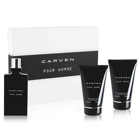 Carven Pour Homme by Carven 100ml EDT 3 Piece Gift Set
