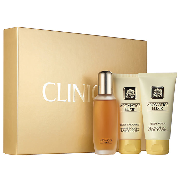 Aromatics Elixir by Clinique 100ml Parfum 3 Piece Gift Set