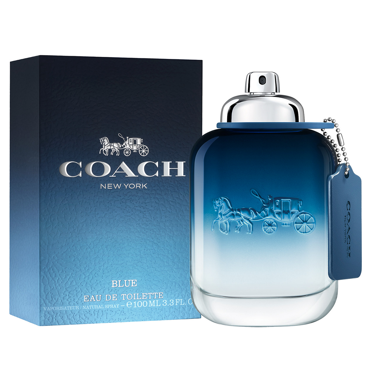 COACH BLUE Eau de Toilette 100ml 男性用 Coach Blue by Coach 100ml EDT for Men — Perfume NZ