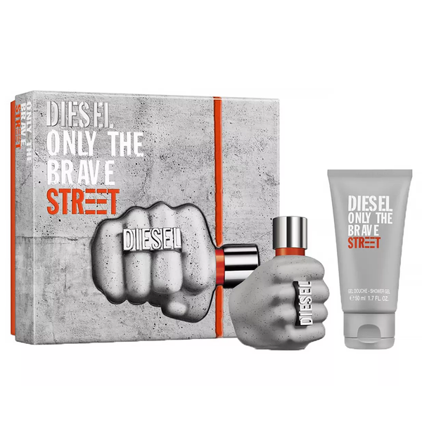 Only The Brave Street by Diesel 75ml EDT 2 Piece Gift Set