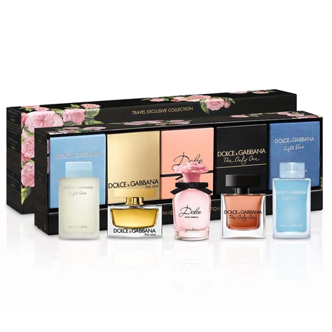 Dolce & Gabbana Perfume Collection 5pc Gift Set