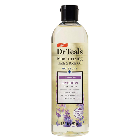 Dr Teal's Soothing Lavender 260ml Bath & Body Oil
