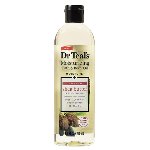 Dr Teal's Moisturizing Shea Butter 260ml Bath & Body Oil