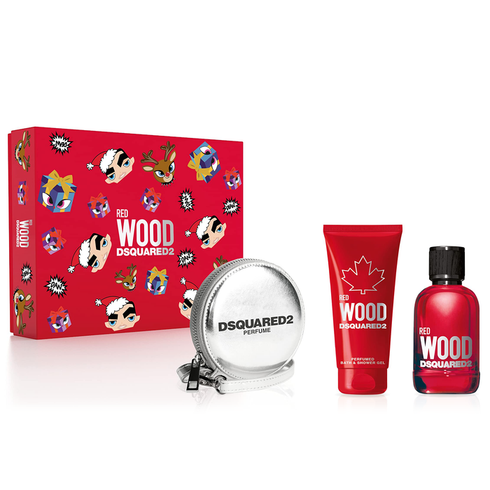 Red Wood by Dsquared2 100ml EDT Piece Gift Set — Perfume NZ