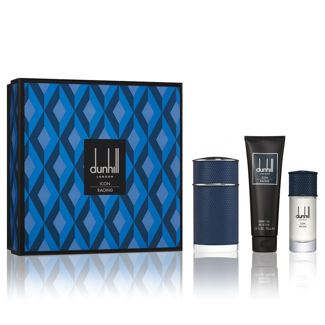 Icon Racing Blue by Dunhill 100ml EDP 3 Piece Gift Set — Perfume NZ