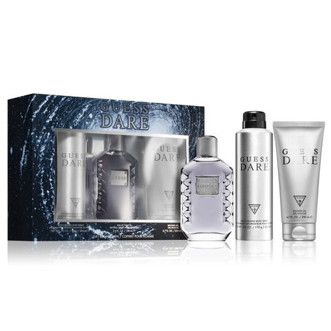 Dare by Guess 100ml EDT 3 Piece Gift Set for Men