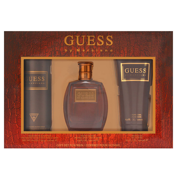 Guess by Marciano 100ml EDT 3 Piece Gift Set for Men