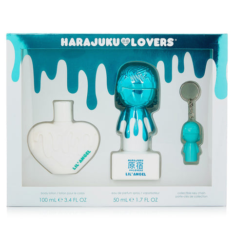 Harajuku Lovers Pop Electric Lil Angel 50ml EDP 3 Piece Gift Set