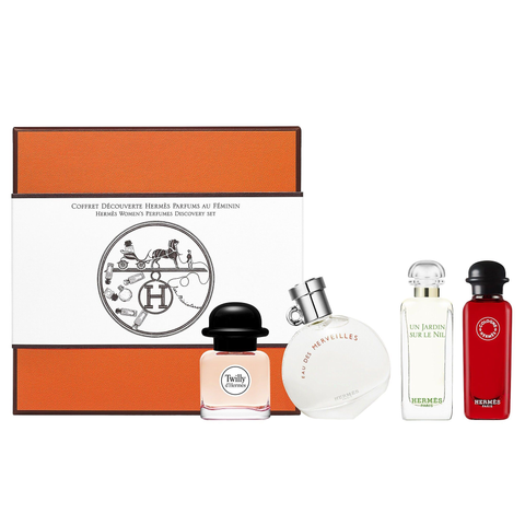 Hermes Perfume Collection 4 Piece Gift Set
