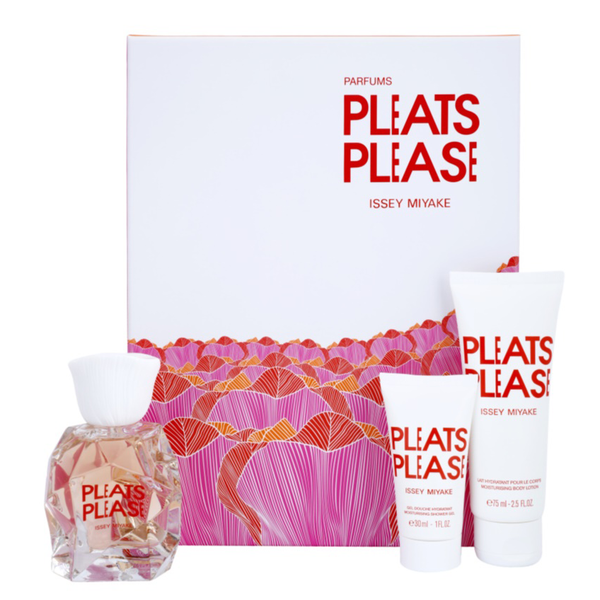 Pleats Please by Issey Miyake 50ml EDT 3 Piece Gift Set