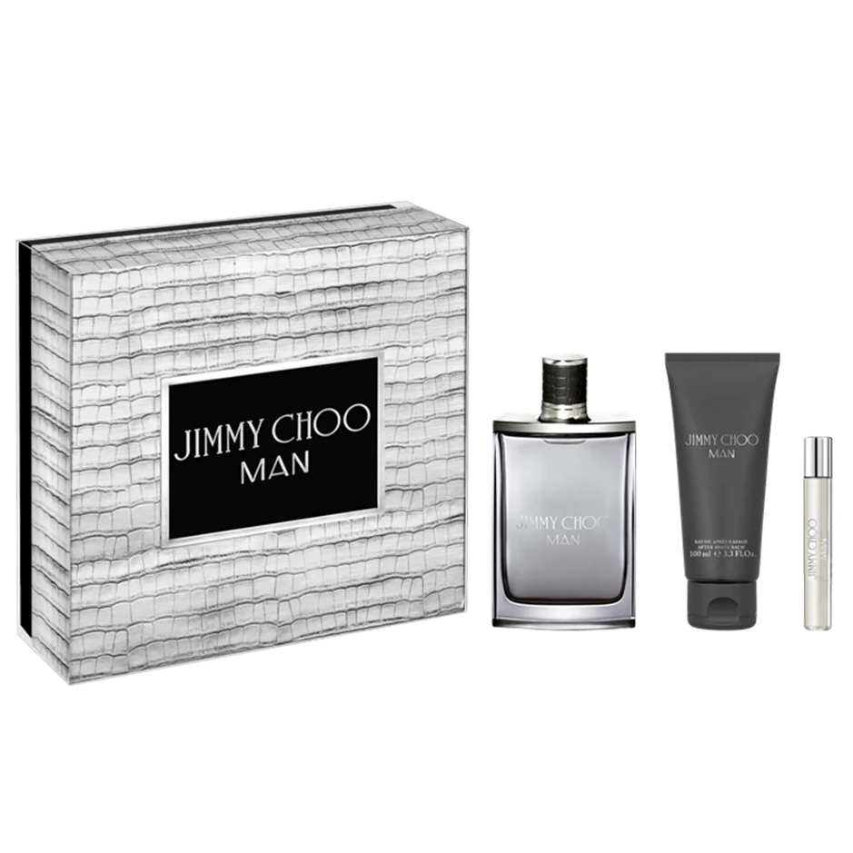 Jimmy choo man gift set best sale 100ml