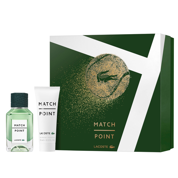 Match Point by Lacoste 50ml EDT 2 Piece Gift Set Perfume NZ