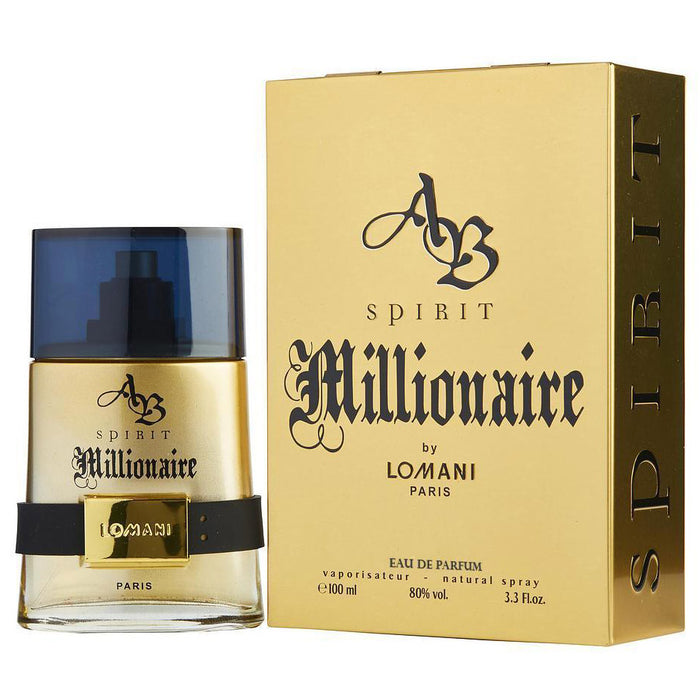 AB Spirit Millionaire by Lomani 100ml EDP for Men — Perfume NZ