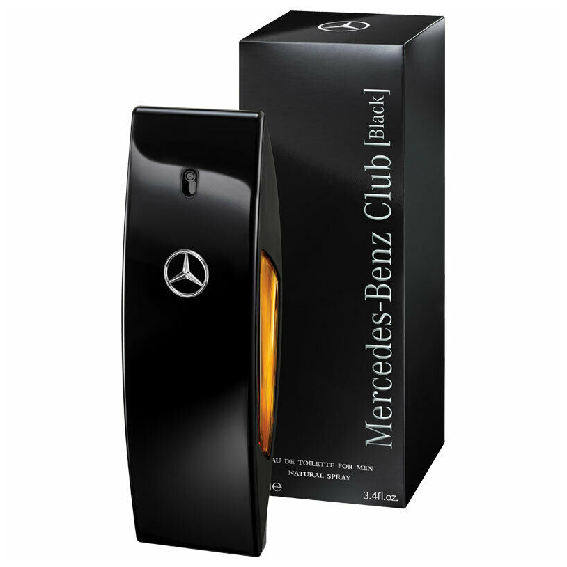 Mercedes Benz Club [Black] 100ml 箱有り！ Club Black by Mercedes Benz 100ml EDT — Perfume NZ