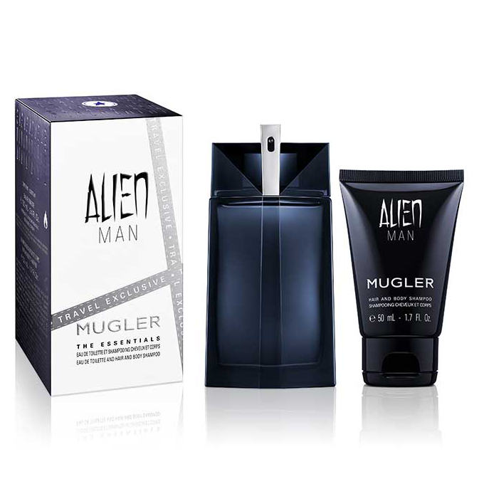 mugler alien man gift set