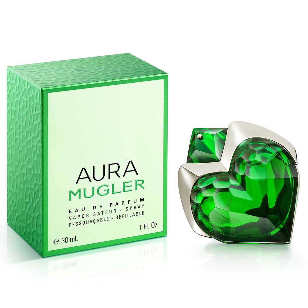Green thierry top mugler