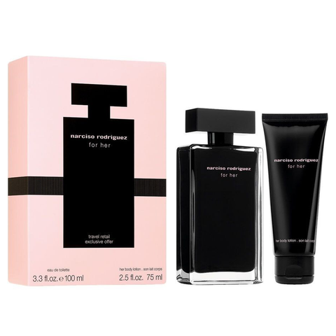 Narciso Rodriguez For Her 100ml EDT 2 Piece Gift Set