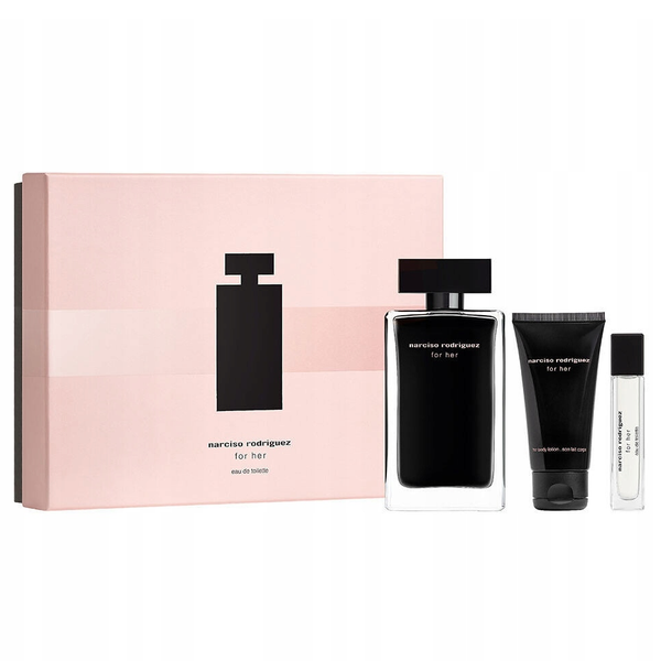Narciso Rodriguez For Her 100ml EDT 3 Piece Gift Set