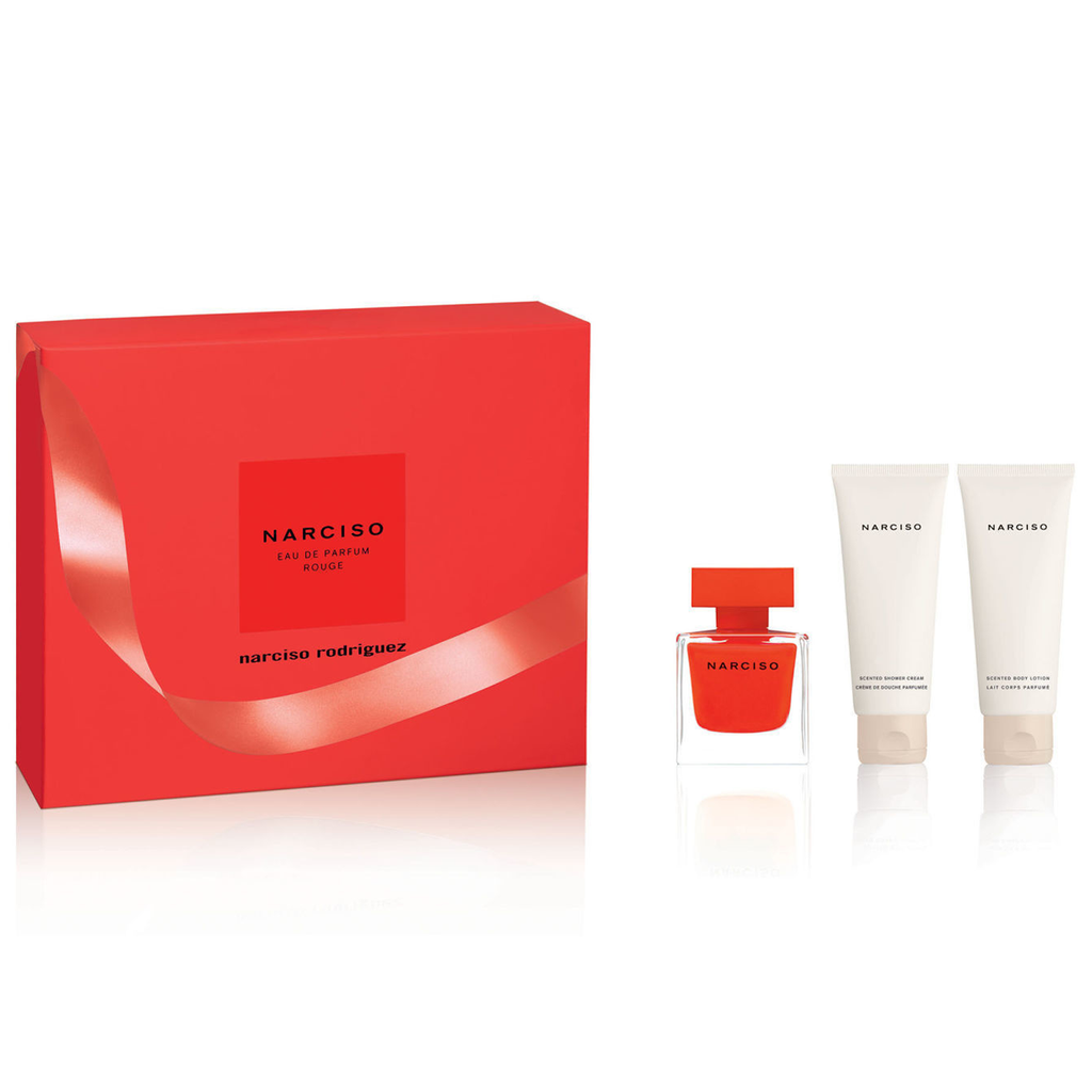 Narciso Rouge by Rodriguez 50ml EDP 3pc Set | Perfume NZ
