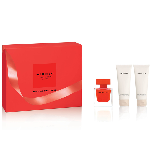 Narciso Rouge by Narciso Rodriguez 50ml EDP 3pc Gift Set