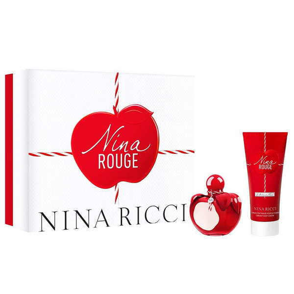 Nina Rouge by Nina Ricci 80ml EDT 2 Piece Gift Set