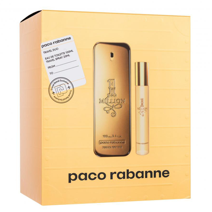 One Million by Paco Rabanne 100ml EDT Piece Gift Set — Perfume NZ