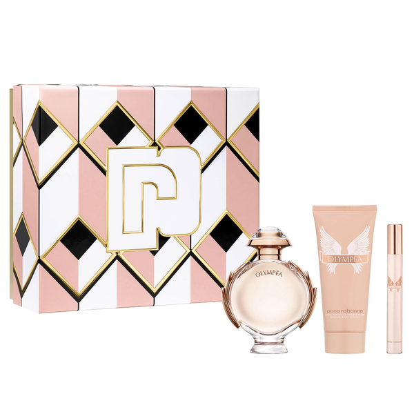 Olympea by Paco Rabanne 80ml EDP 3 Piece Gift Set