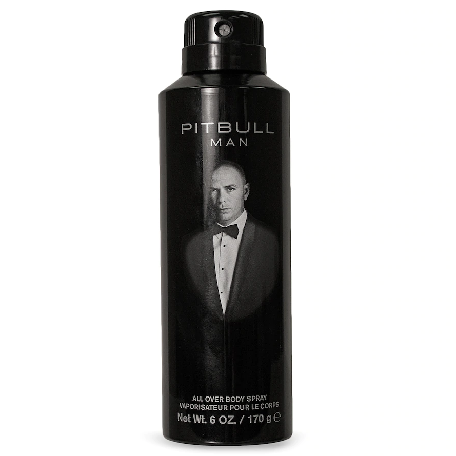 Pitbull Man by Pitbull 170g All Over Body Spray Perfume NZ