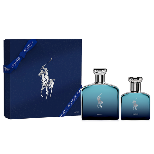 Polo Deep Blue by Ralph Lauren 125ml Parfum 2 Piece Gift Set